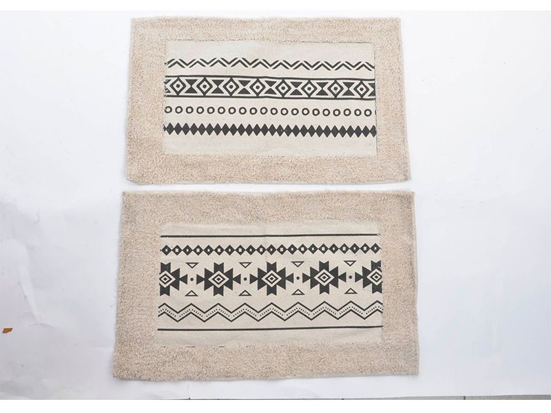 comprar alfombra baño diseño étnico solo 2.95€