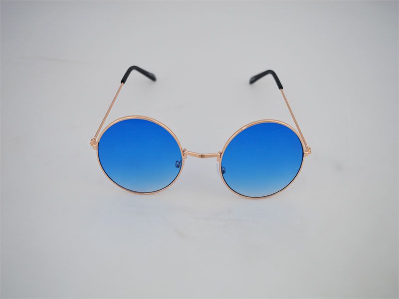 Mujer Accesorios de Gafas de sol de Gafas de sol con montura redonda de Cazal de color Azul 