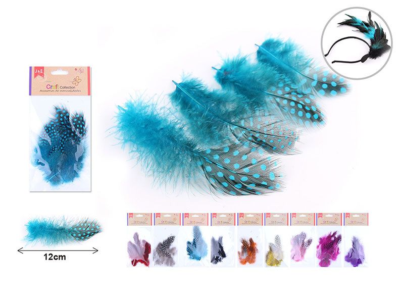 Pluma para manualidades azul