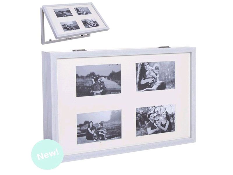 Tapa contador luz blanco multifoto 48x32 cm